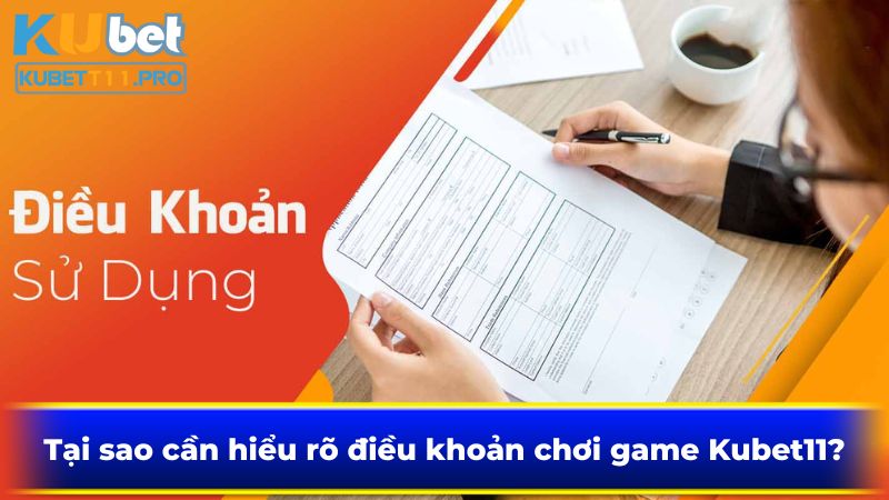 Tại sao cần hiểu rõ điều khoản chơi game Kubet11?